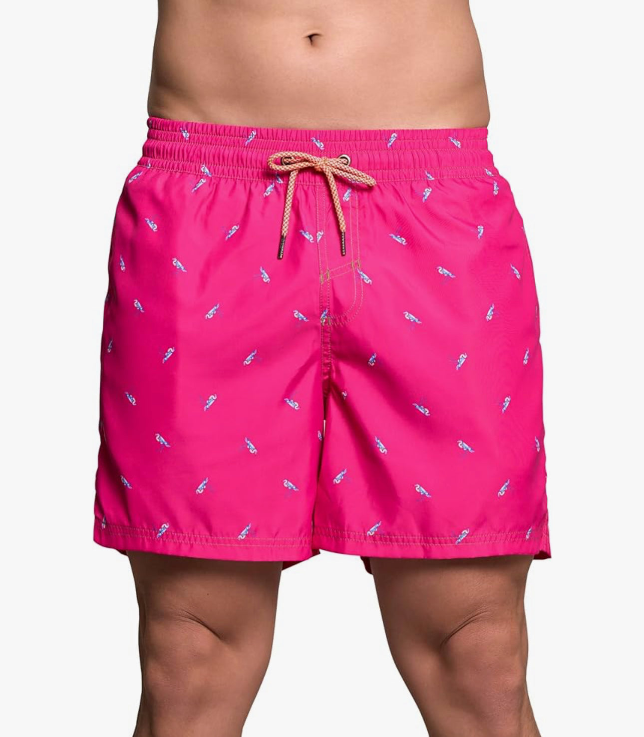 Men Trunk Swimwear pink