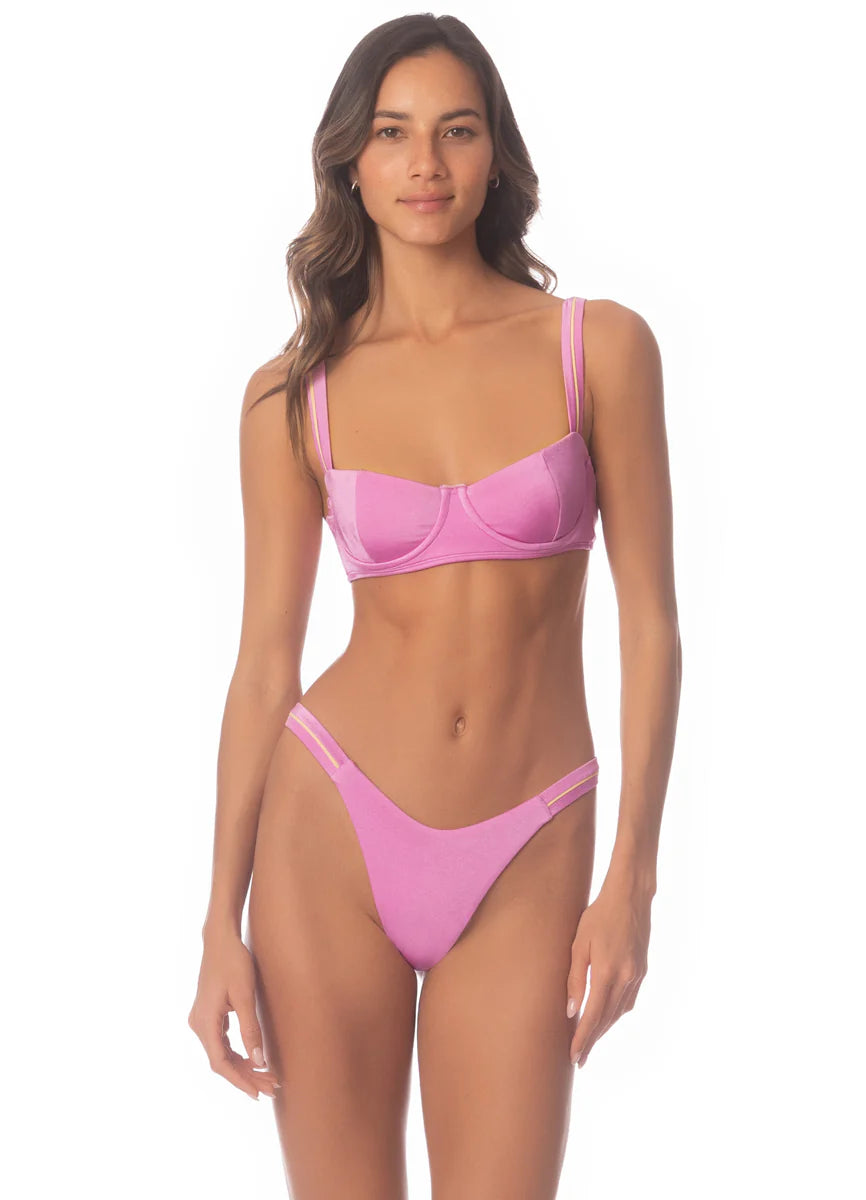 Fondant Pink Serendipity Resplendor bikini set