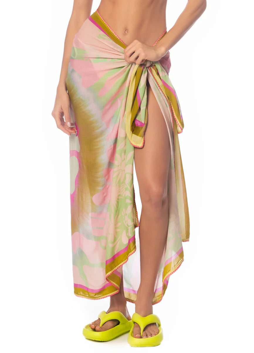 Pastel Swirl Isla Sarong