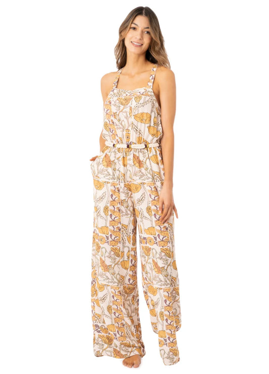 Giana strappy flowy jumpsuit