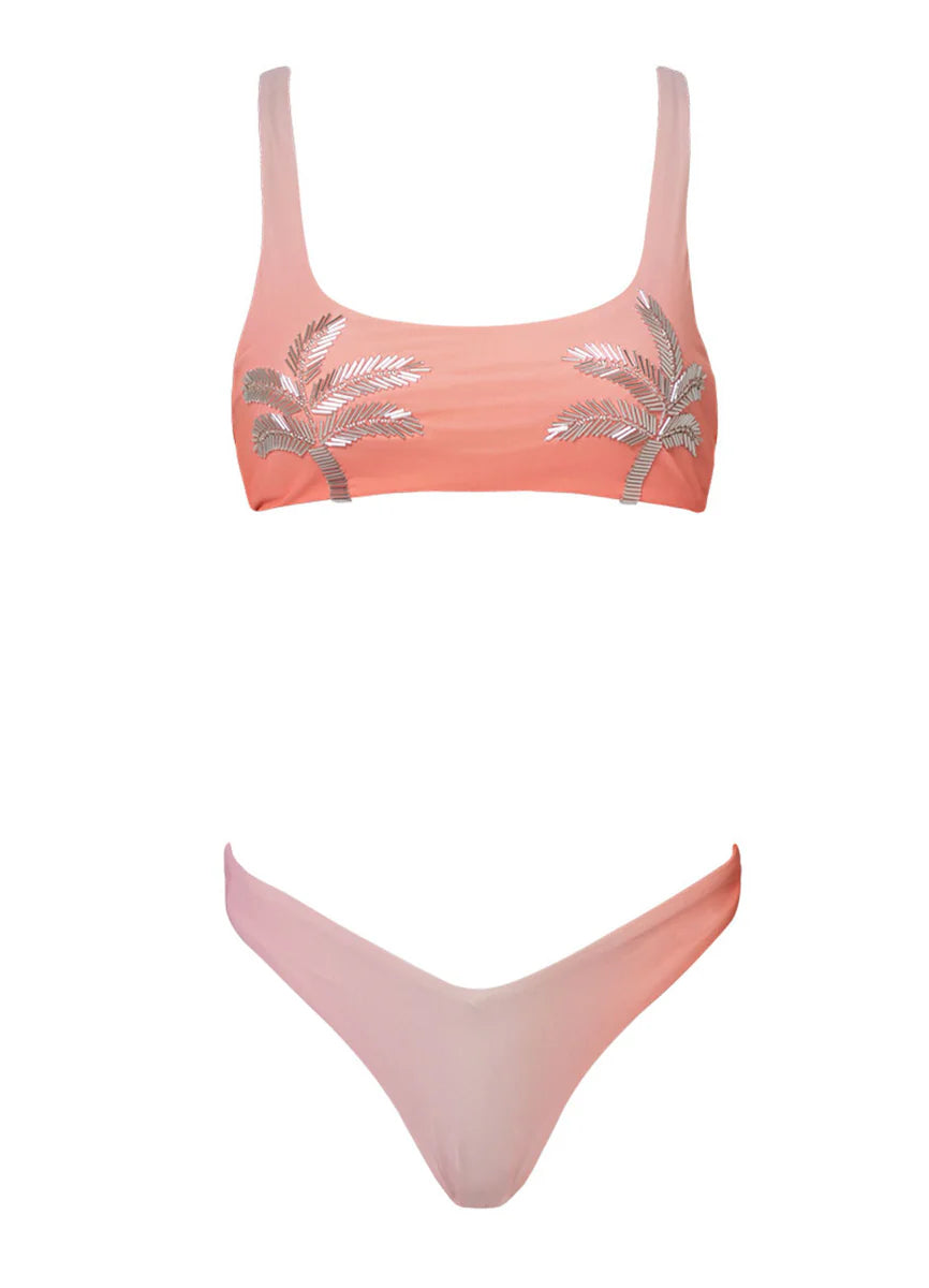 Flame Palms Gwen Sunglow bikini set