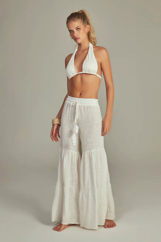 Laura Pants Off White