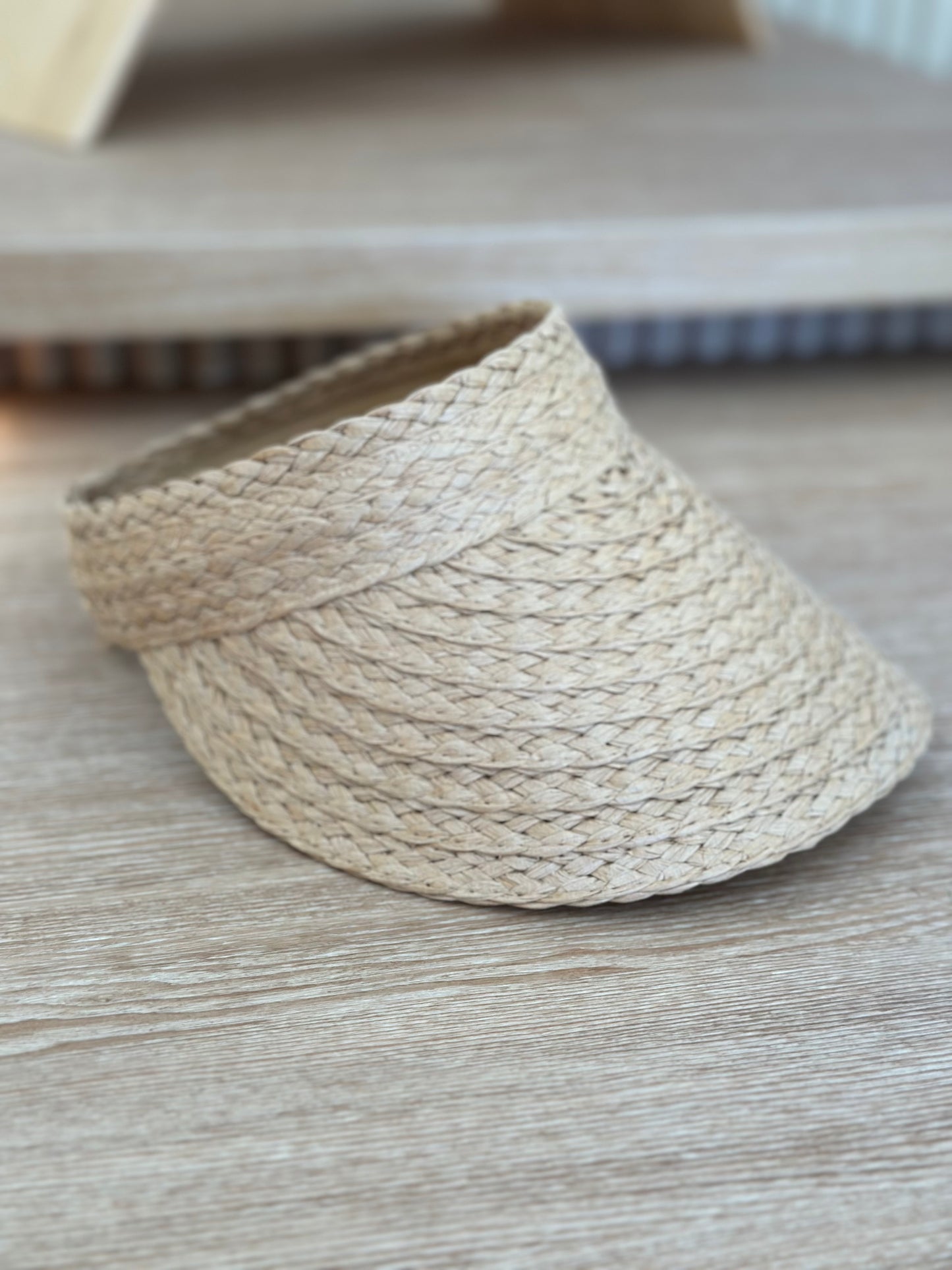 Raffia Visor