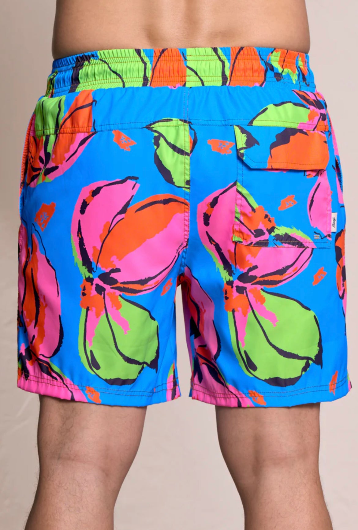 Maaji Water Flower Sailor Sporty Shorts