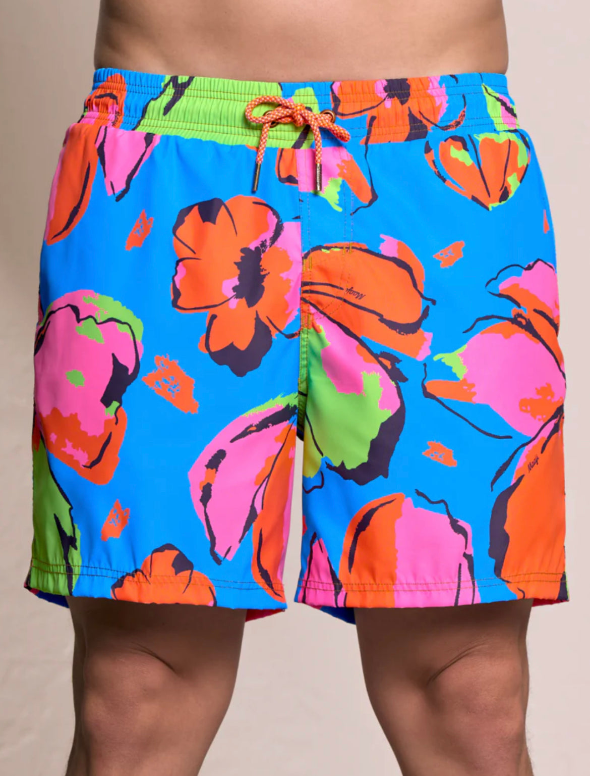 Maaji Water Flower Sailor Sporty Shorts